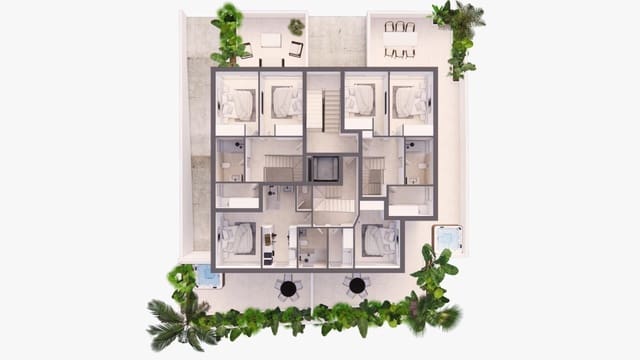 3 soverom Penthouse til salgs i Ses Salines med garasje - € 849 000 (Ref: 9338486)