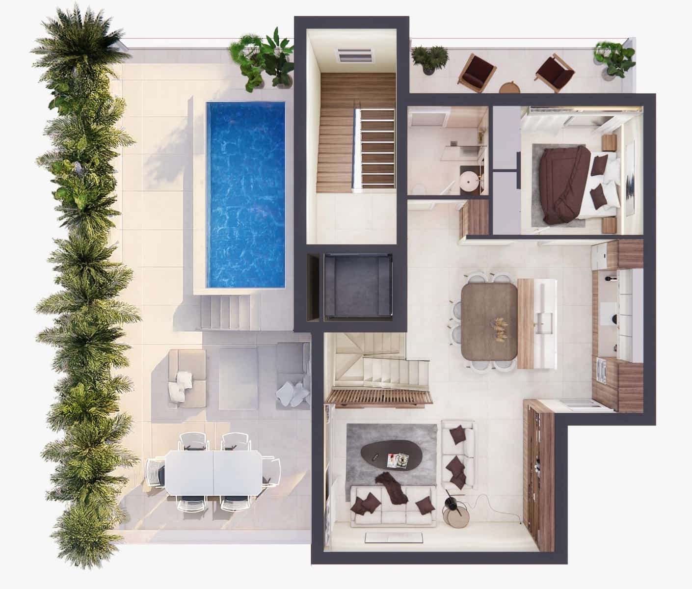 3 bedroom Penthouse for sale in Ses Salines with garage - € 995,000 (Ref: 9338486)