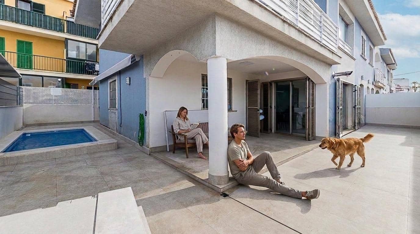 2 Zimmer Strandapartment zu verkaufen in Palma de Mallorca mit Pool - 625.000 € (Ref: 9691140)