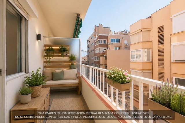 3 soveværelse Lejlighed til salg i Palma de Mallorca - € 335.000 (Ref: 9712193)