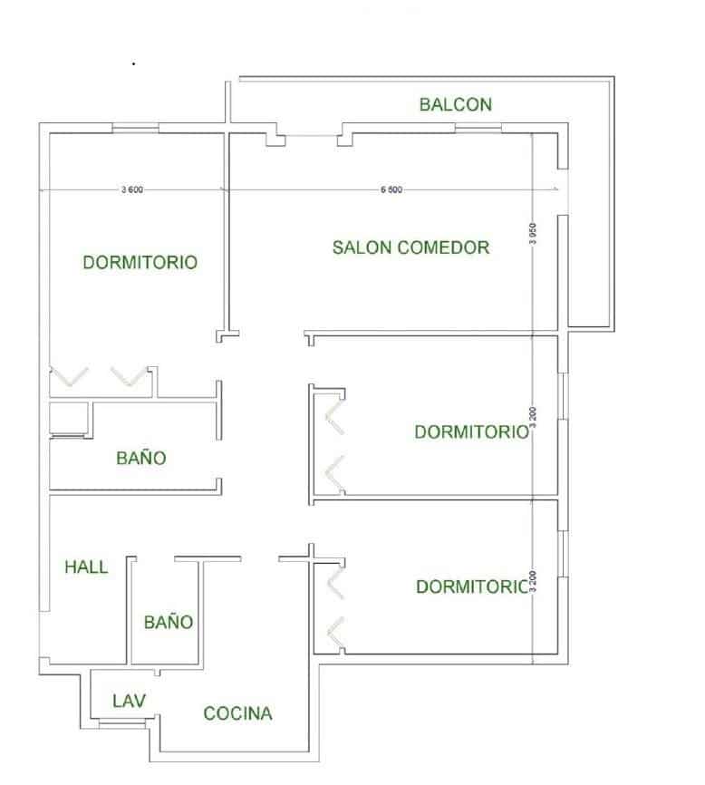 3 Zimmer Wohnung zu verkaufen in Palma de Mallorca - 650.000 € (Ref: 9808186)