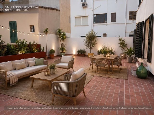 4 Zimmer Wohnung zu vermieten in Palma de Mallorca - 2.400 € (Ref: 9826636)