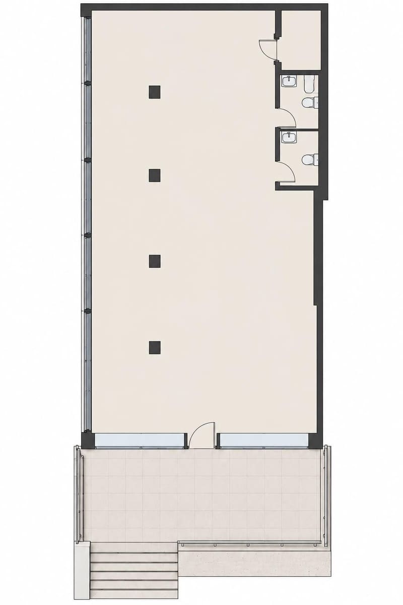 Comercial para arrendar em Palma de Mallorca - 2 000 € (Ref: 10142515)