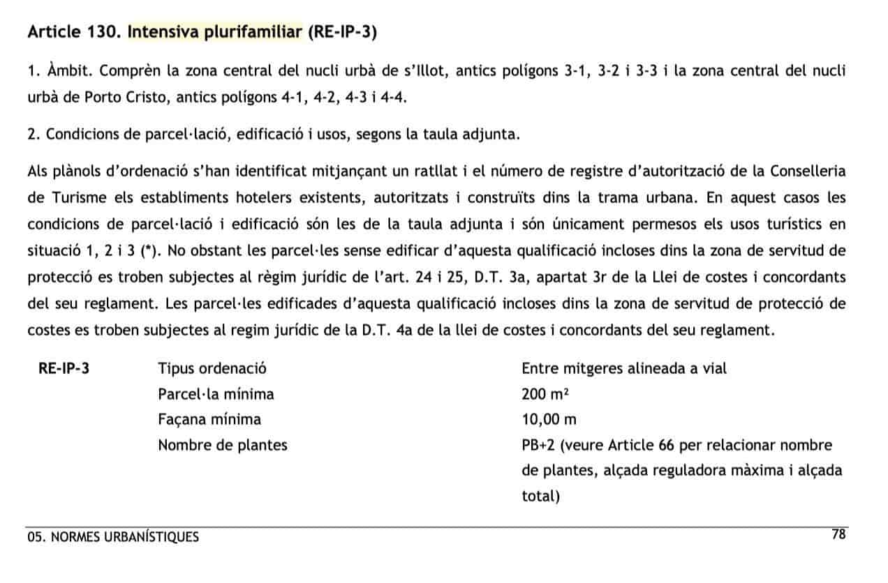 Byggetomt til salgs i Manacor - € 159 900 (Ref: 7866394)