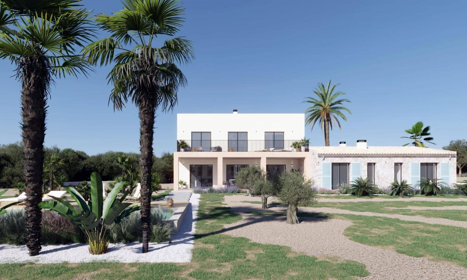5 soveværelse Finca/Landehus til salg i Sant Llorenc des Cardassar med swimmingpool - € 1.899.000 (Ref: 8250348)