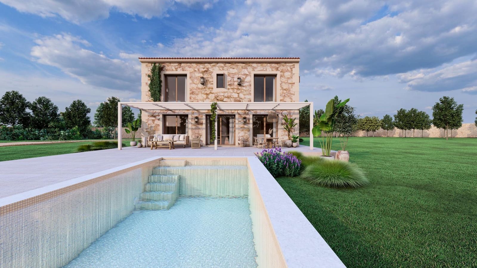 4 soveværelse Villa til salg i Felanitx med swimmingpool - € 1.500.000 (Ref: 8432502)