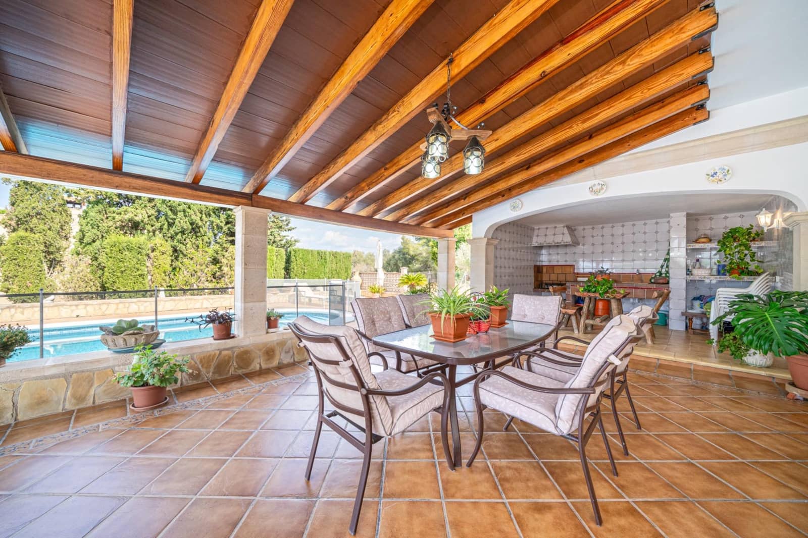 5 chambre Villa/Maison à vendre à Sa Cabaneta / La Cabaneta avec piscine garage - 1 490 000 € (Ref: 9118864)