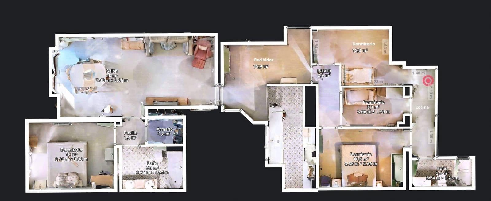 4 soveværelse Lejlighed til salg i Palma de Mallorca - € 449.900 (Ref: 9422282)