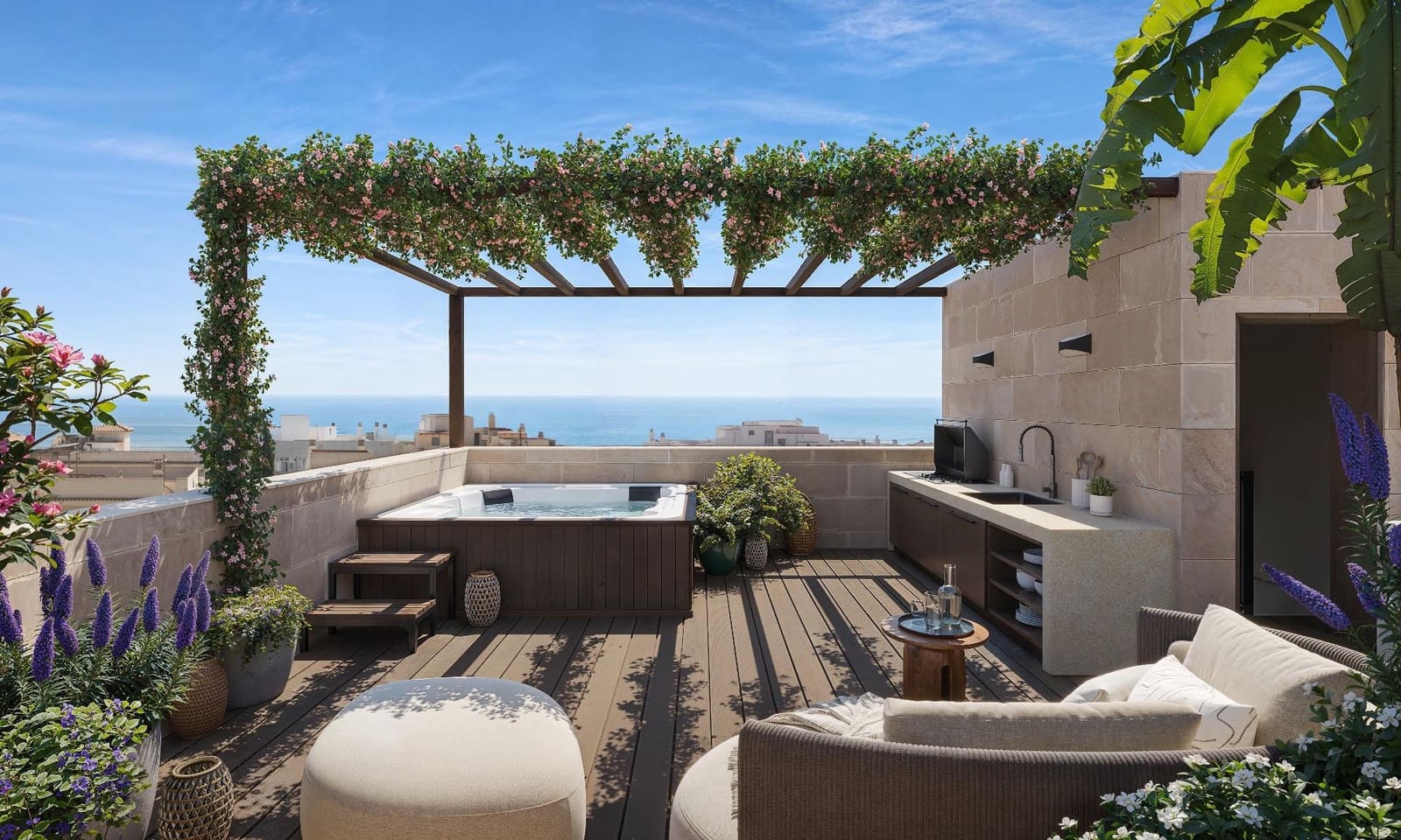 3 sovrum Takvåning till salu i Palma de Mallorca med pool - 1 990 000 € (Ref: 9474788)