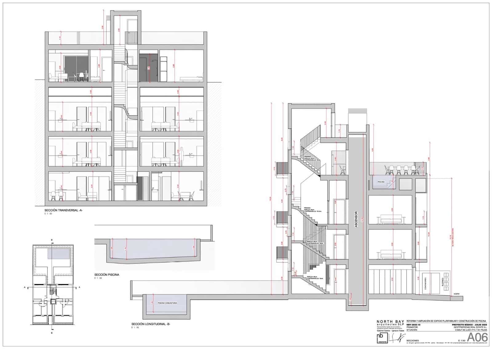 3 quarto Penthouse para venda em Palma de Mallorca com piscina - 1 990 000 € (Ref: 9474788)