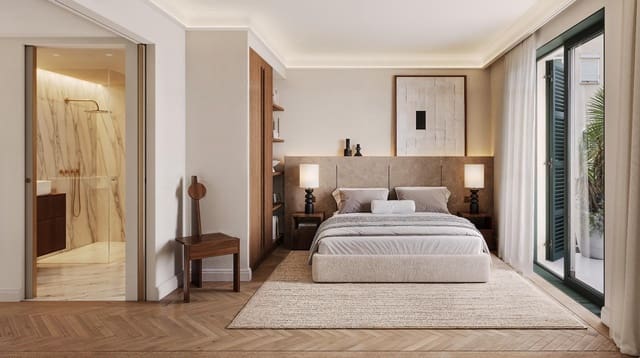 2 sypialnia Mieszkanie na sprzedaż w Palma de Mallorca z basenem - 890 000 € (Ref: 9474790)