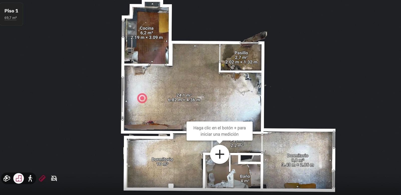 2 makuuhuone Kattohuoneisto myytävänä paikassa Palma de Mallorca - 249 000 € (Ref: 9497539)