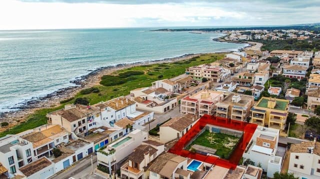 Tontti myytävänä paikassa Sa Rapita / La Rapita, Campos - 320 000 € (Ref: 9591508)