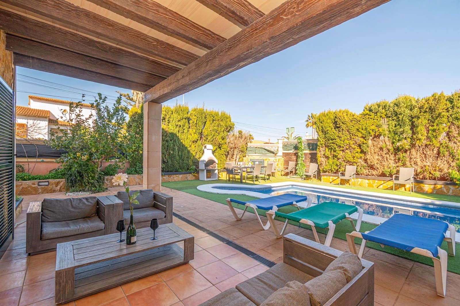 4 sypialnia Dom szeregowy na sprzedaż w Llucmajor z basenem - 1 450 000 € (Ref: 9630259)