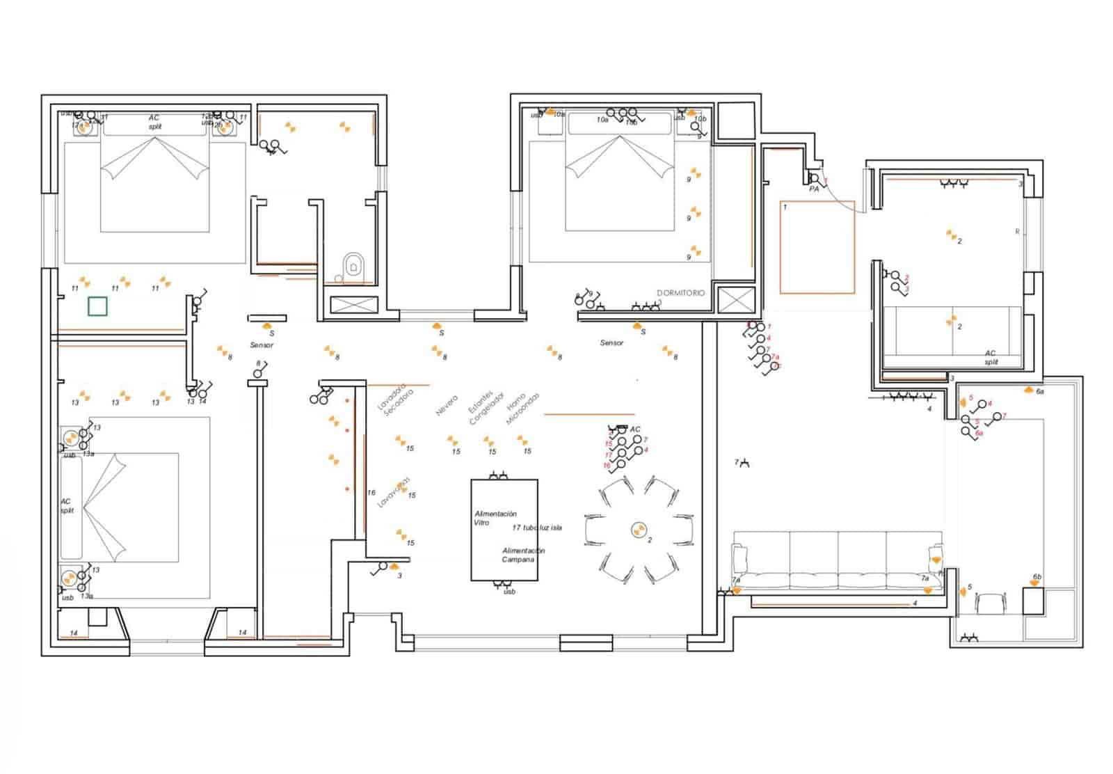 4 makuuhuone Asunto myytävänä paikassa Palma de Mallorca - 1 480 000 € (Ref: 9659570)