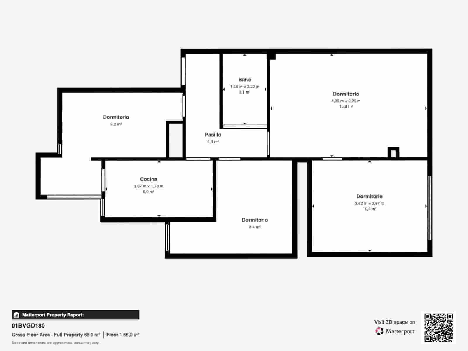 3 sypialnia Mieszkanie na sprzedaż w Palma de Mallorca - 239 900 € (Ref: 9686744)