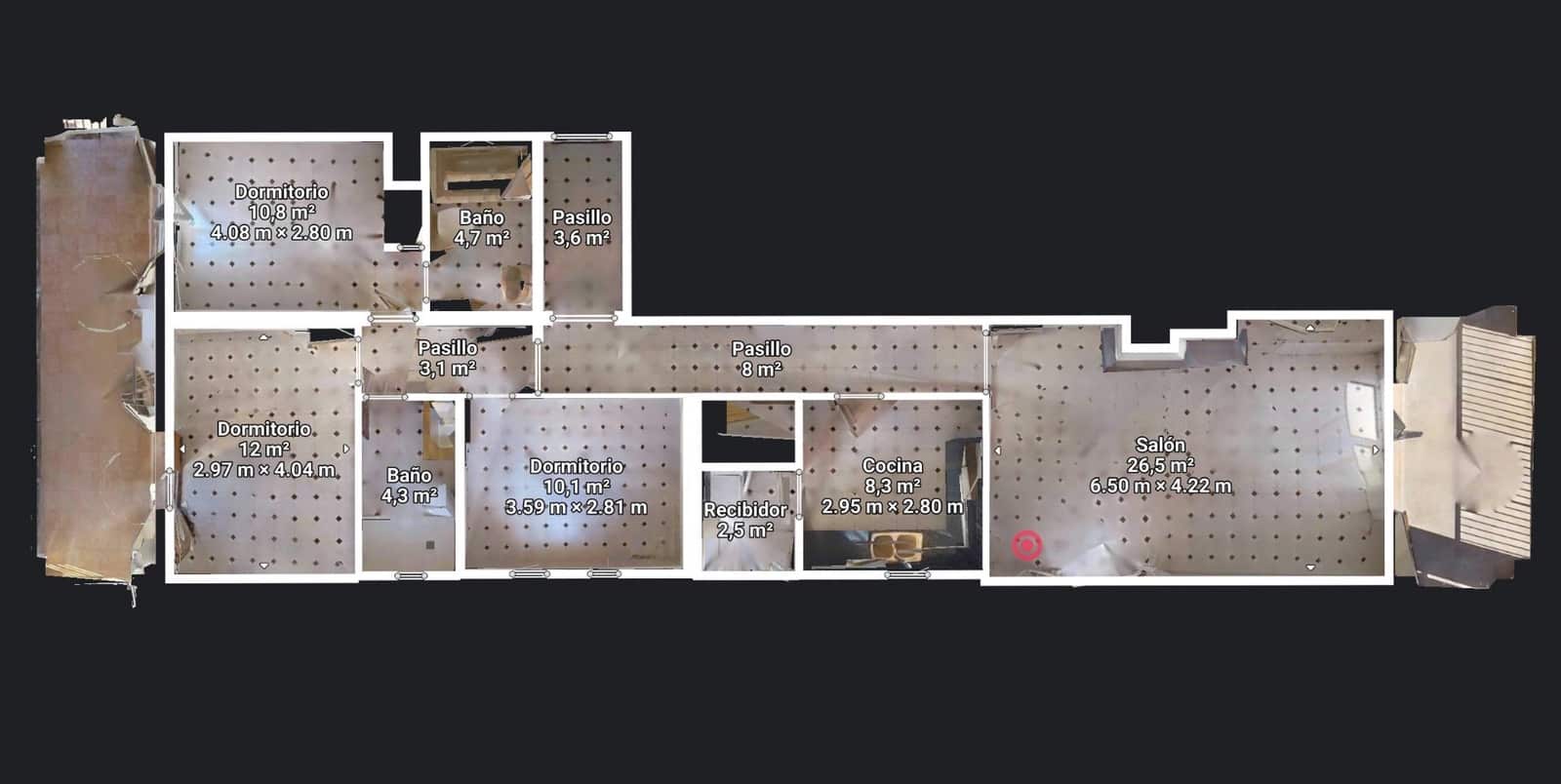 3 camera da letto Attico in vendita in Portocolom con piscina - 479.000 € (Rif: 9702088)