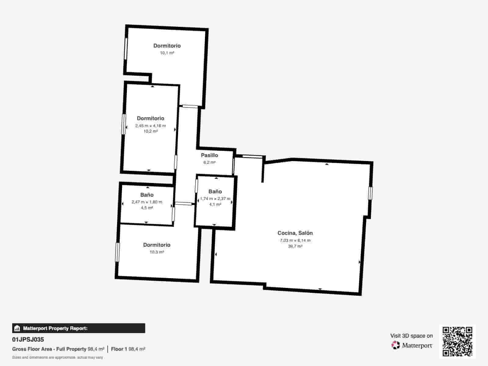 3 sovrum Takvåning till salu i Palma de Mallorca med garage - 629 000 € (Ref: 9726786)