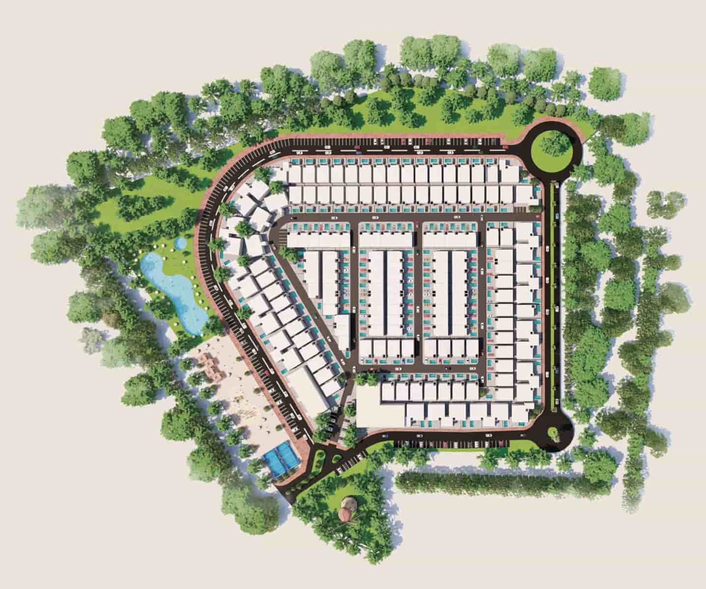 2 sovrum Radhus till salu i La Pinilla med pool - 205 750 € (Ref: 9890714)