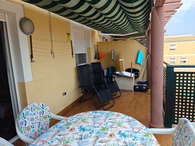 2 slaapkamer Penthouse te huur in Islas Menores, Cartagena met zwembad - € 650 (Ref: 9915892)