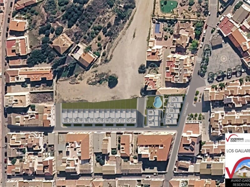 3 camera da letto Appartamento in vendita in Los Gallardos con piscina garage - 227.900 € (Rif: 10102213)