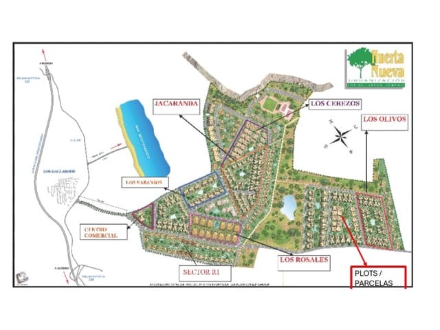 Grunde uden byggetilladelser til salg i Los Gallardos - € 74.000 (Ref: 8688224)