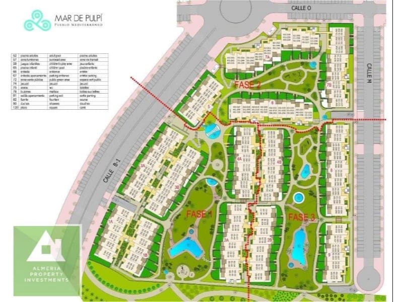 Apartamento de 2 habitaciones en San Juan de los Terreros en venta con piscina - 178.000 € (Ref: 8691947)