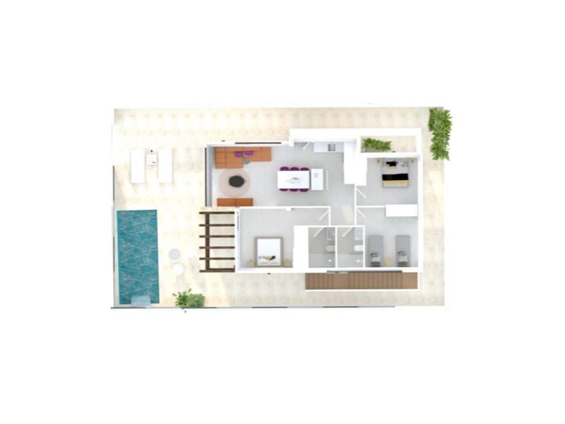 3 camera da letto Villa in vendita in Vera con piscina - 375.000 € (Rif: 8691948)