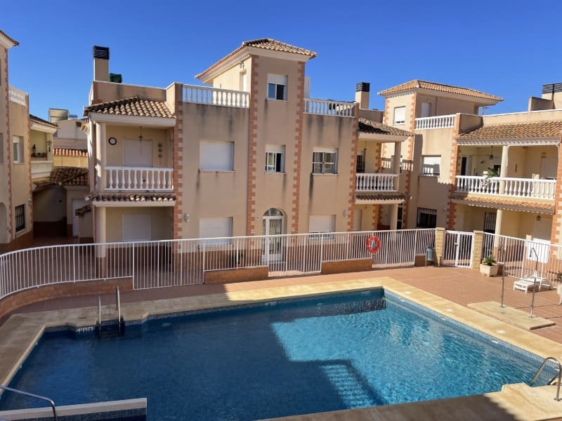 3 makuuhuone Huoneisto myytävänä paikassa Cuevas del Almanzora mukana uima-altaan - 125 000 € (Ref: 9625528)