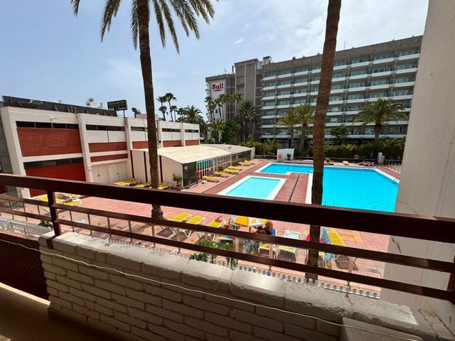 Leilighet til salgs i Playa del Inglés, San Bartolomé de Tirajana med svømmebasseng garasje - € 239 000 (Ref: 9990214)