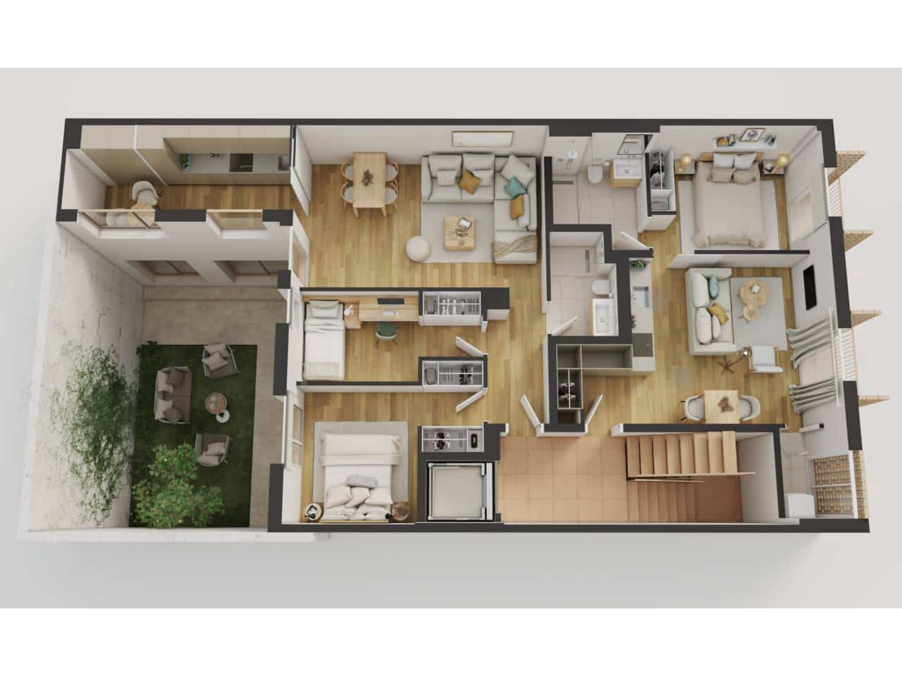 2 Zimmer Wohnung zu verkaufen in Palma de Mallorca - 360.000 € (Ref: 8962176)