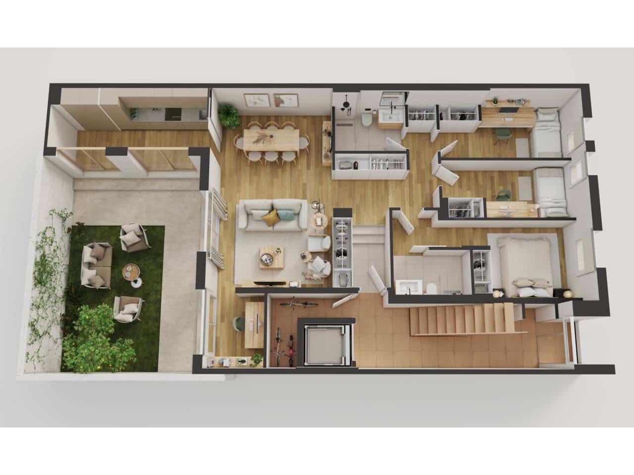 2 Zimmer Wohnung zu verkaufen in Palma de Mallorca - 360.000 € (Ref: 8962176)