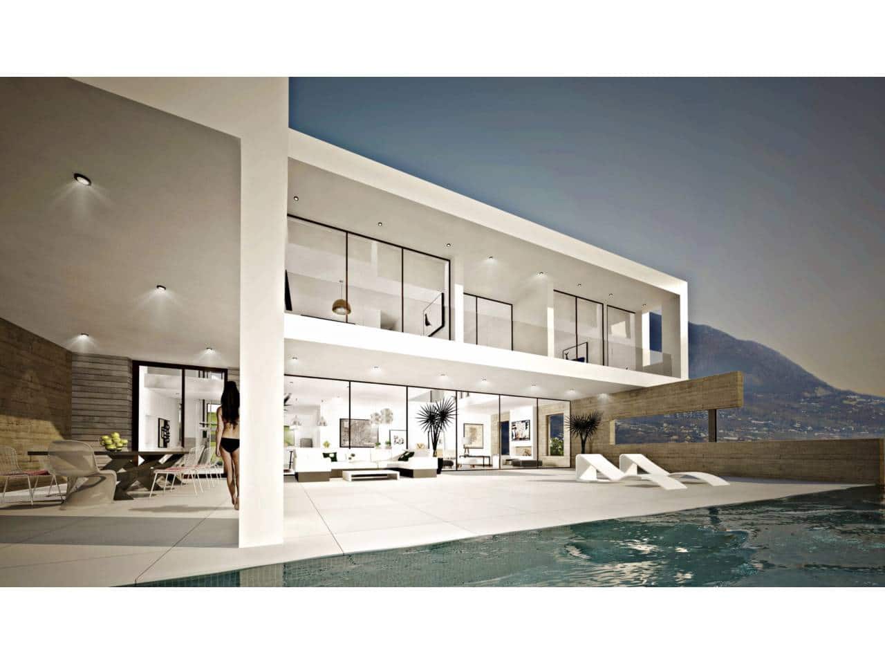 4 sypialnia Willa na sprzedaż w Elviria z basenem garażem - 2 640 000 € (Ref: 9019775)