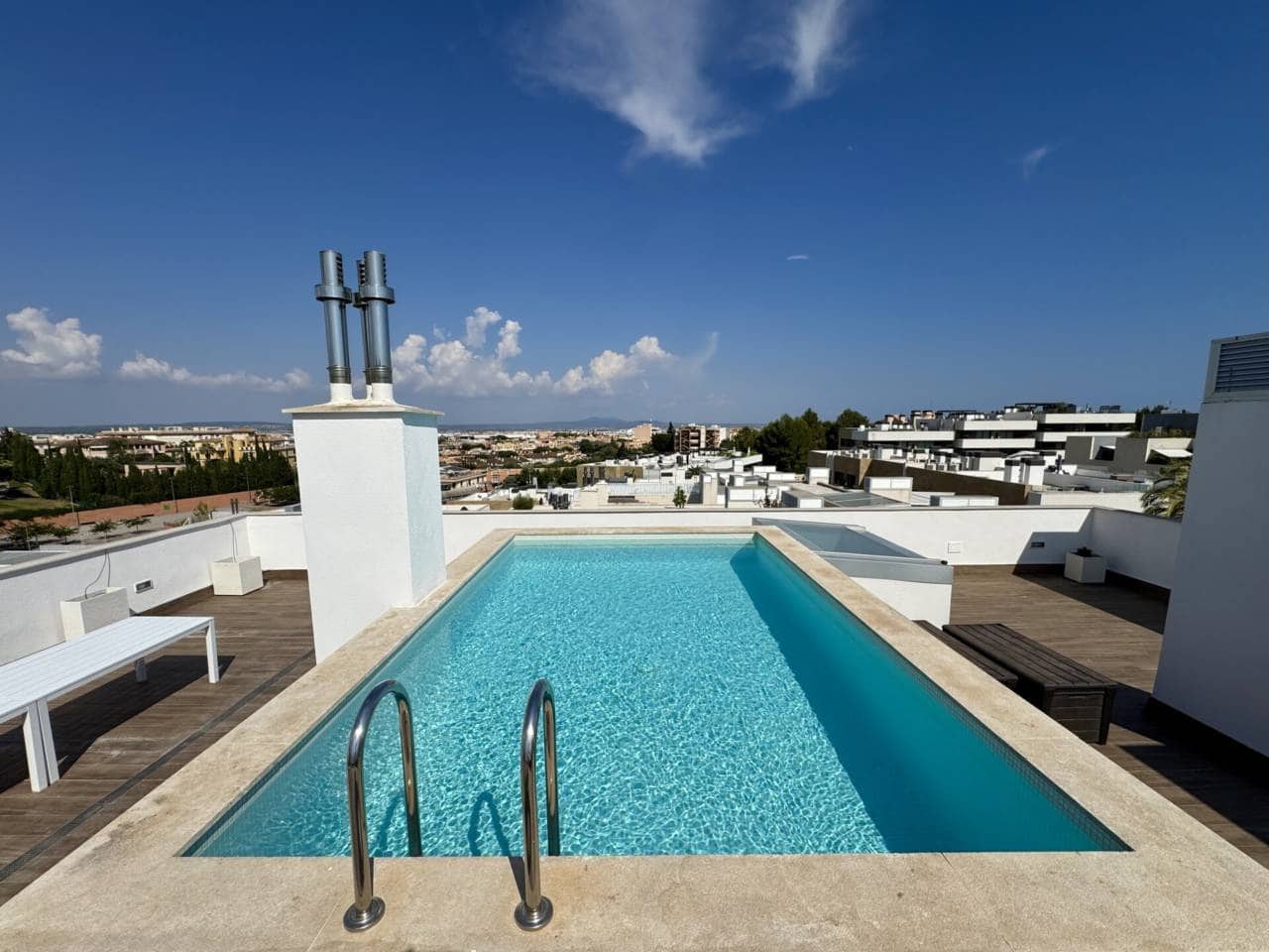 4 makuuhuone Kattohuoneisto vuokrattavana paikassa Palma de Mallorca mukana uima-altaan 
autotalli - 6 500 € (Ref: 9104499)