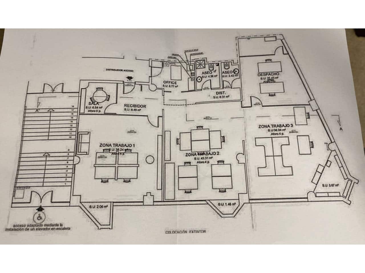 Kontor att hyra i Palma de Mallorca - 1 900 € (Ref: 9906856)