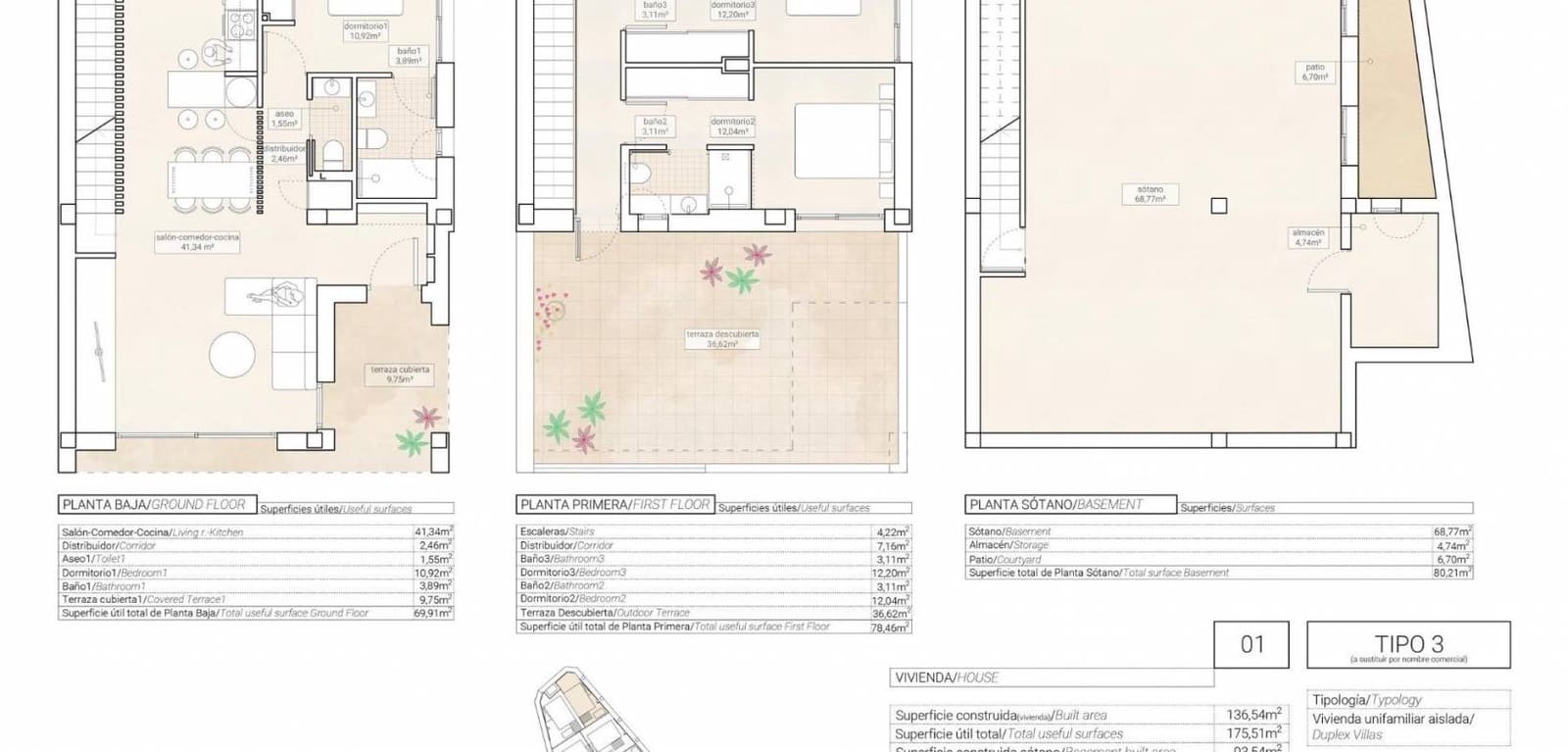 3 slaapkamer Villa te koop in Hondon de las Nieves met zwembad - € 357.250 (Ref: 7690144)