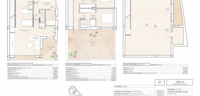 3 slaapkamer Villa te koop in Hondón de las Nieves met zwembad - € 357.250 (Ref: 7690144)