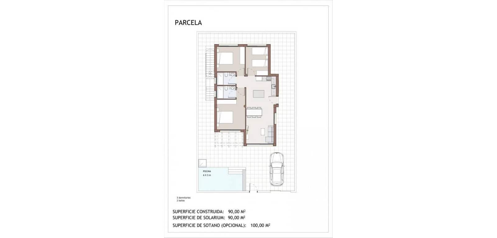 3 soveværelse Villa til salg i Vera med swimmingpool - € 429.000 (Ref: 7690164)