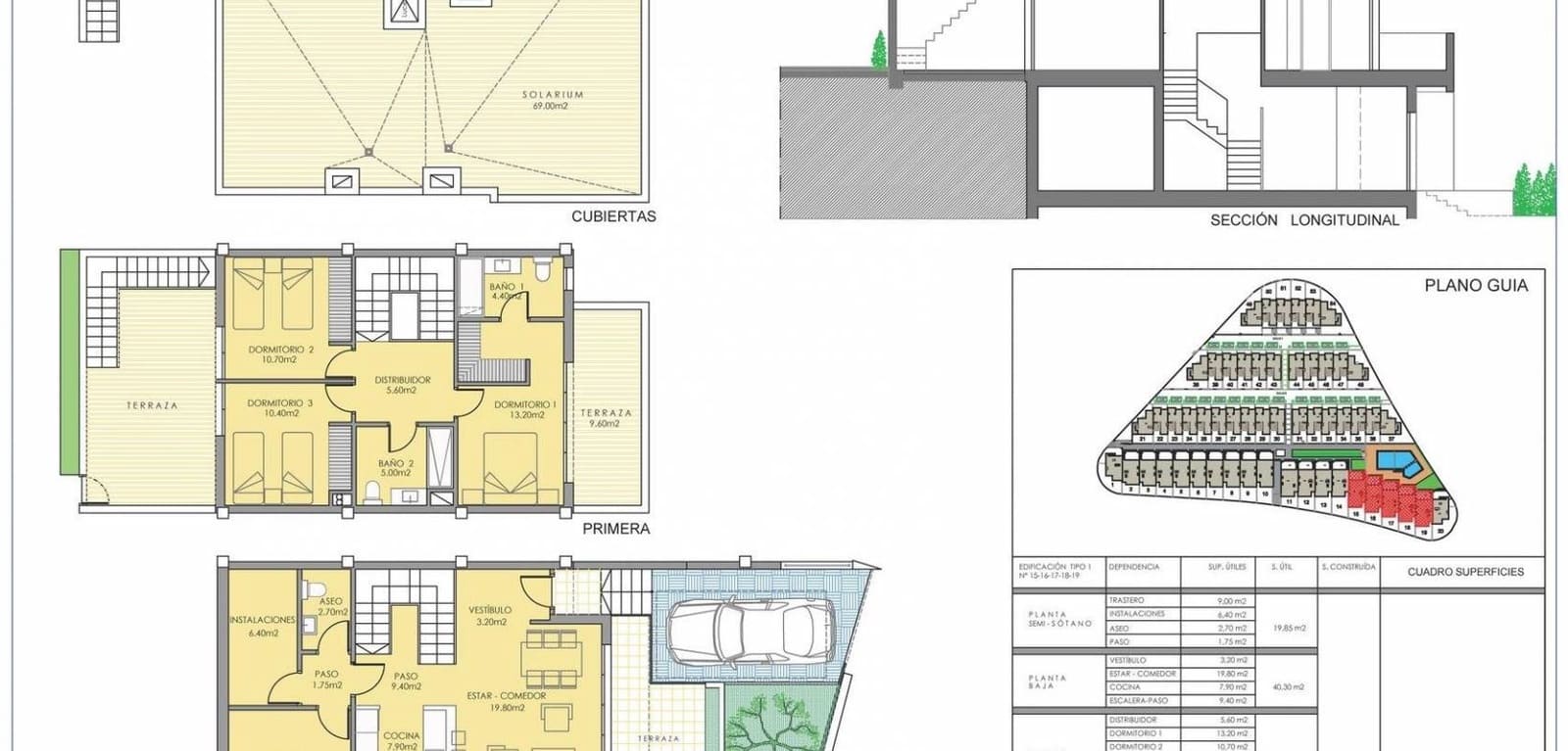 3 bedroom Townhouse for sale in Monforte del Cid with pool - € 332,500 (Ref: 7720493)