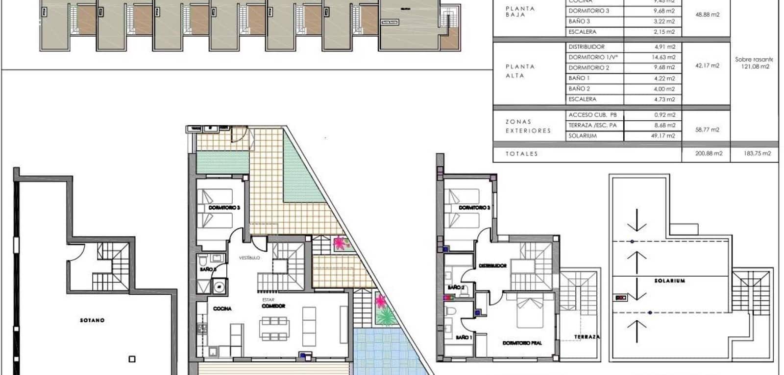 3 Zimmer Haus zu verkaufen in Monforte del Cid mit Pool - 390.000 € (Ref: 7720493)