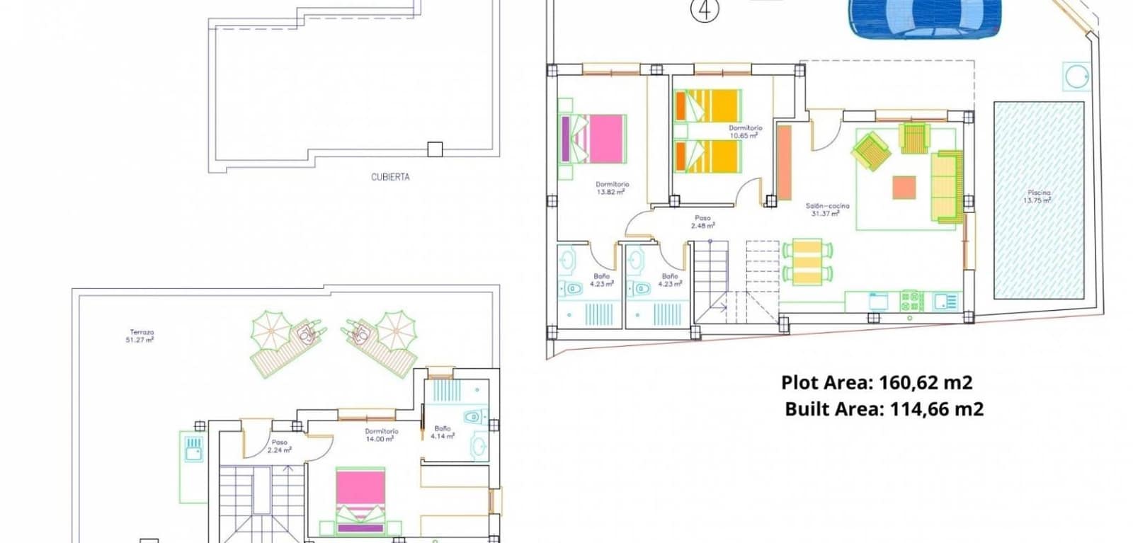 5 bedroom Villa for sale in San Pedro del Pinatar with pool - € 344,900 (Ref: 8666114)