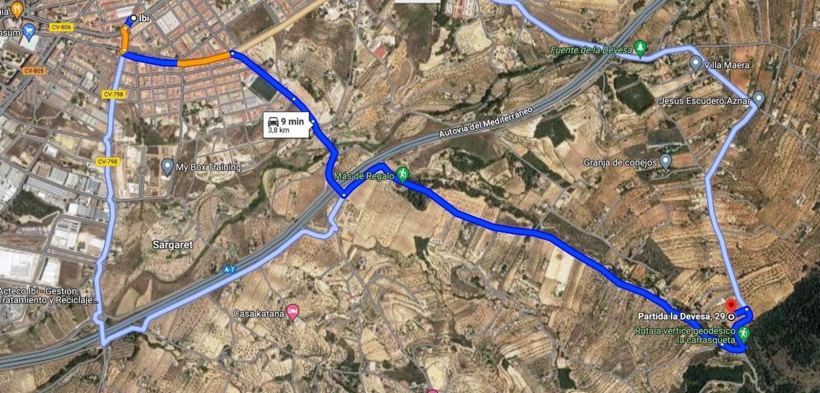 Byggegrund til salg i Ibi - € 159.000 (Ref: 8713009)