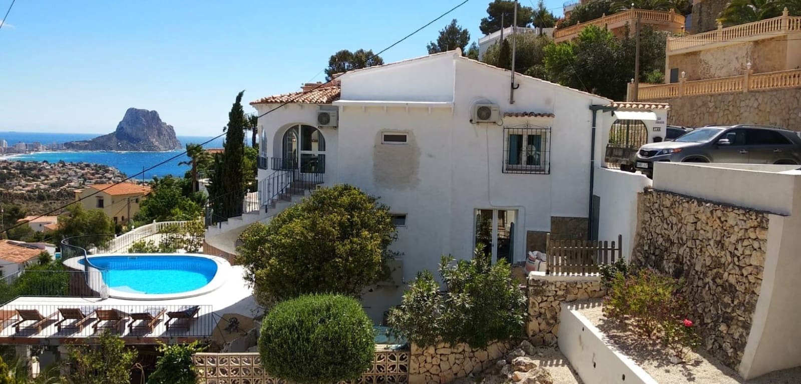 5 makuuhuone Huvila myytävänä paikassa Calpe / Calp mukana uima-altaan 
autotalli - 635 000 € (Ref: 9109319)