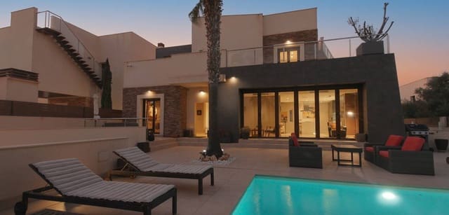 4 bedroom Villa for sale in Aguas Nuevas, Torrevieja with pool garage - € 1,190,000 (Ref: 9231242)