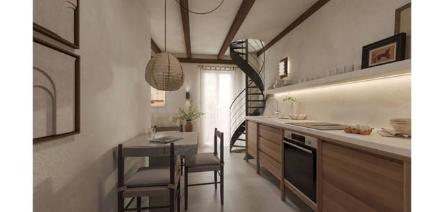 1 chambre Appartement à vendre à Casco Antiguo - Sant Cruz - Ayuntamiento, Alicante ville - 199 000 € (Ref: 9499937)