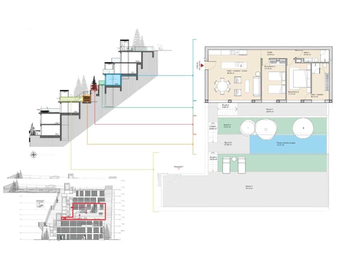 2 quarto Apartamento para venda em Estepona com piscina - 1 950 000 € (Ref: 8779972)
