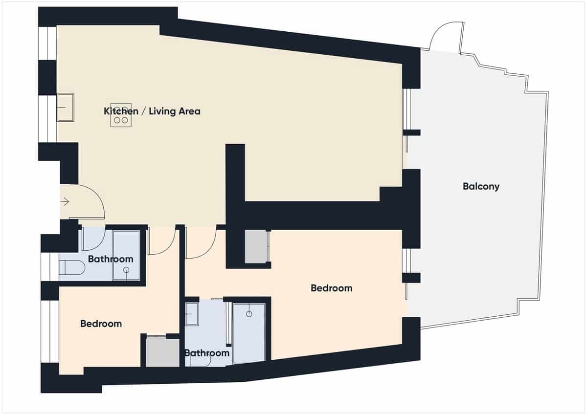 2 sovrum Lägenhet till salu i Estepona med pool - 565 000 € (Ref: 9186809)