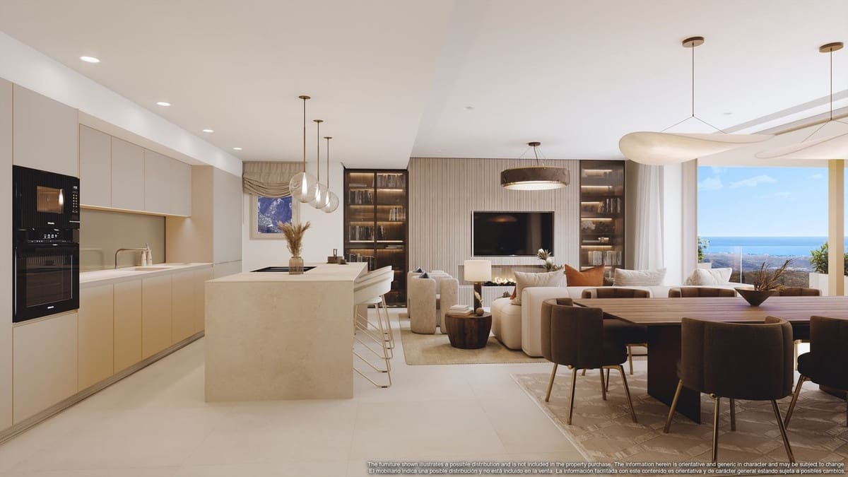 3 quarto Apartamento para venda em Benahavis - 2 100 000 € (Ref: 9550571)