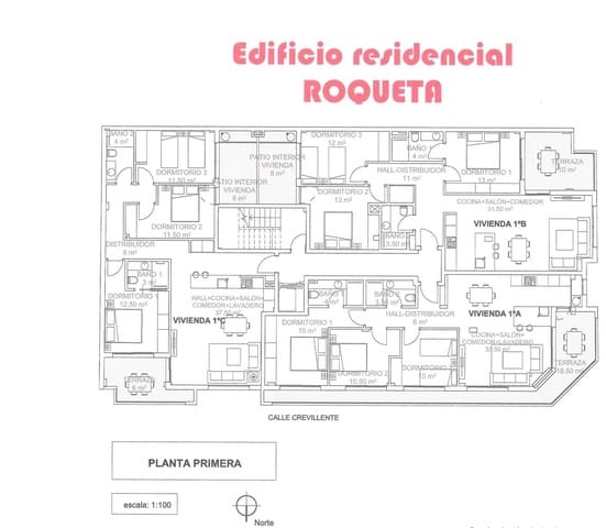 3 bedroom Beach Apartment for sale in Guardamar del Segura with garage - € 265,950 (Ref: 6845631)