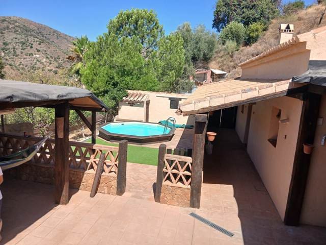 Finca/Herregård til leie i Riogordo med svømmebasseng garasje - € 1 100 (Ref: 10054417)